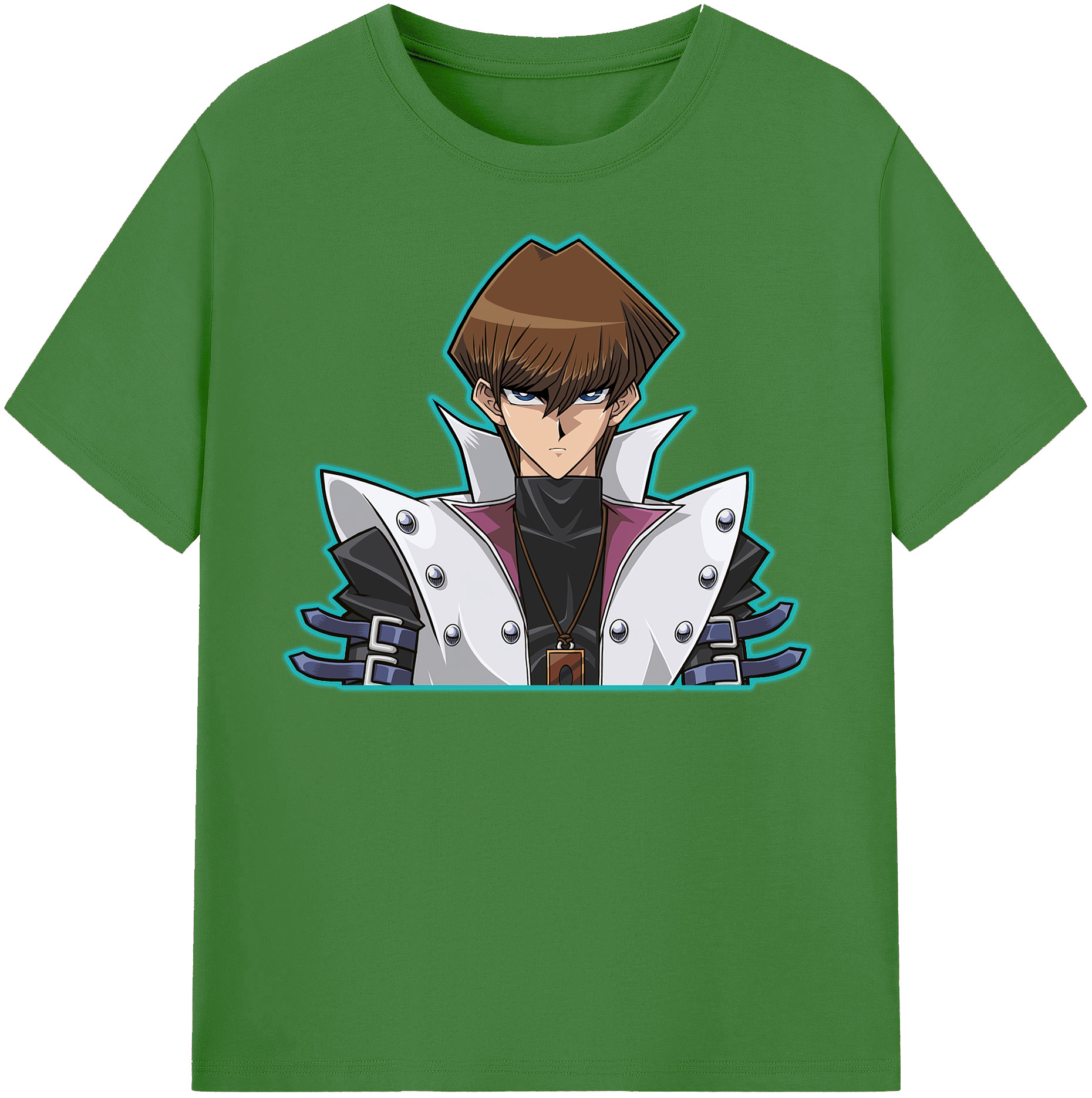 （画像用） 遊☆戯☆王 Yu-Gi-Oh! レディースカジュアルプリントTシャツ（綿100％）